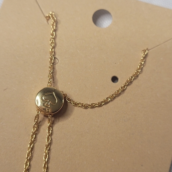 Kate Spade Mother of Pearl Adjustable Slider Bracelet - Picture 6 of 8